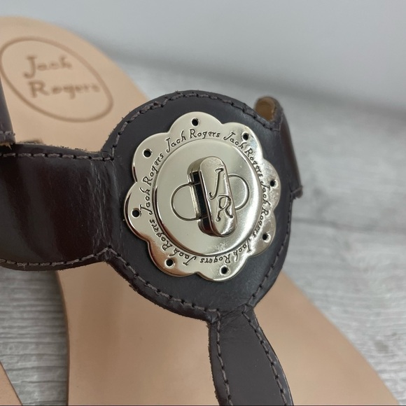 Jack Rogers Larissa Wedge Sandals Size 8M - Picture 3 of 6